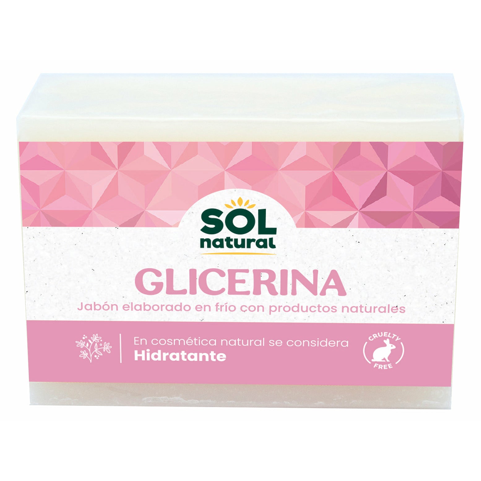 Jabon Natural de Glicerina 100 gr | Sol Natural - Dietetica Ferrer