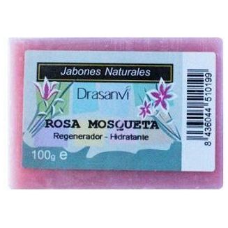 Jabon Rosa Mosqueta 100 gr | Drasanvi - Dietetica Ferrer