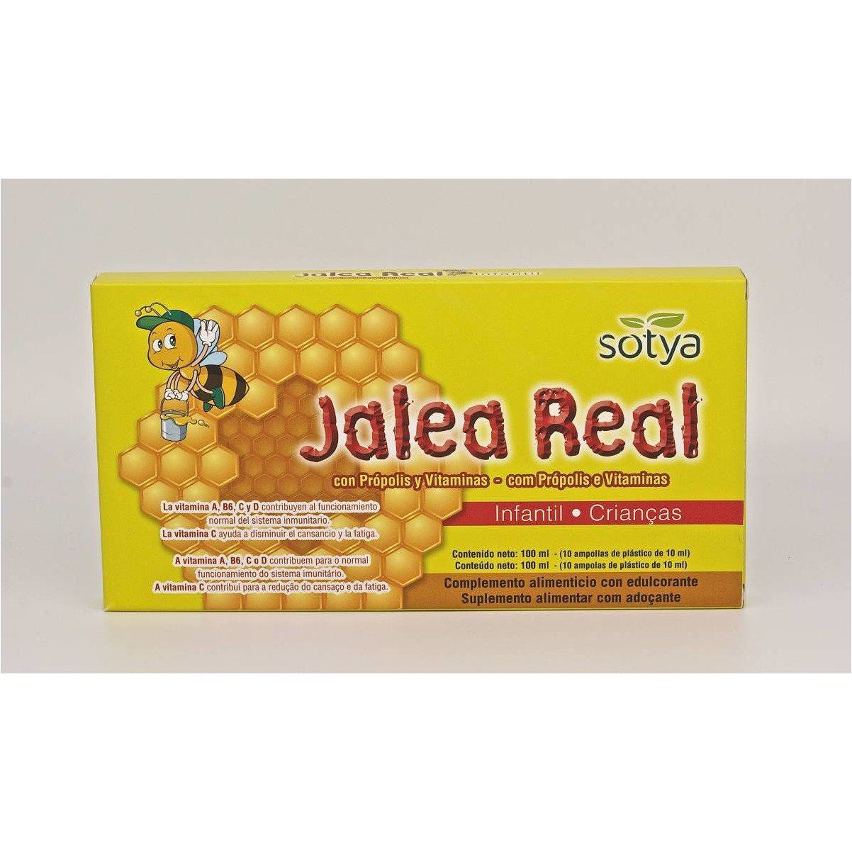 Jalea Real Infantil 20 Ampollas | Sotya - Dietetica Ferrer
