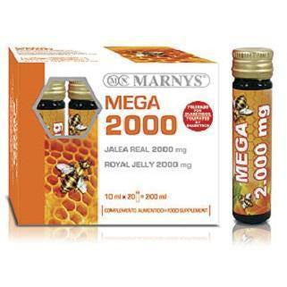 Jalea Real Mega 2000 mg 20 Viales | Marnys - Dietetica Ferrer