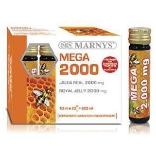Jalea Real Mega 2000 mg 20 Viales | Marnys - Dietetica Ferrer