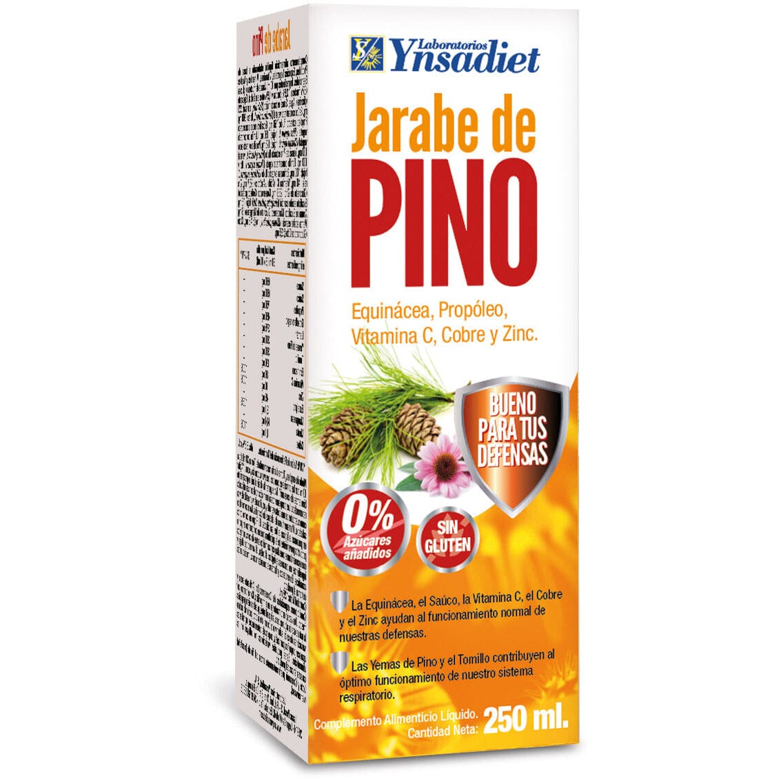 Jarabe De Pino 250 ml | Ynsadiet - Dietetica Ferrer