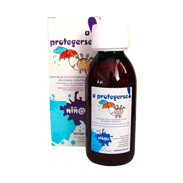 Jarabe Infantil A Protegerse 150 ml | Soria Natural - Dietetica Ferrer