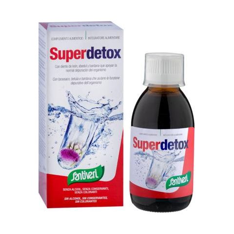 Jarabe Superdetox 240 ml | Santiveri - Dietetica Ferrer