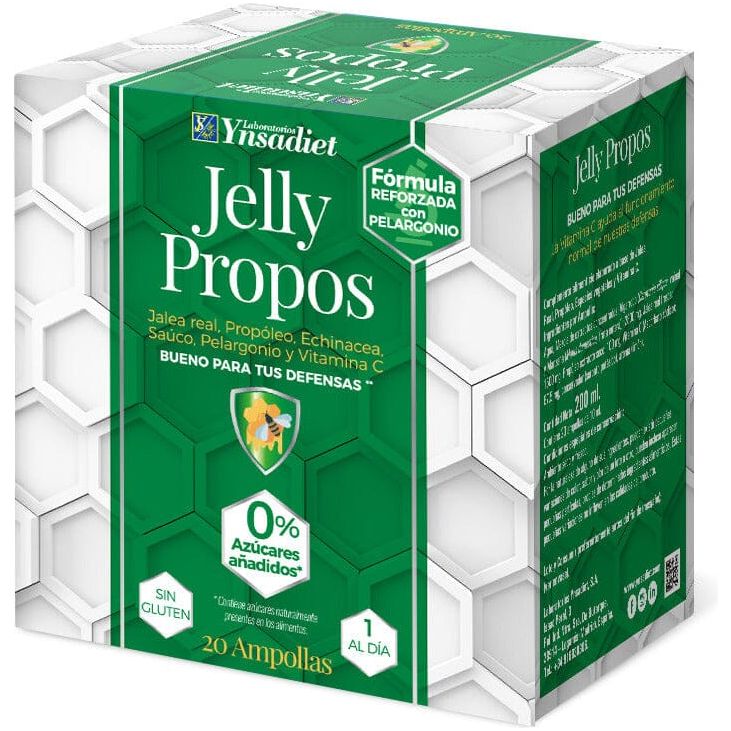 Jelly Propos 20 ampollas | Ynsadiet - Dietetica Ferrer