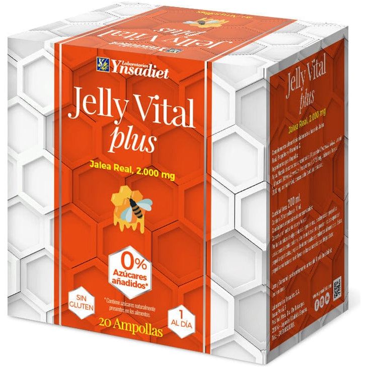 Jelly Vital Plus 20 ampollas | Ynsadiet - Dietetica Ferrer