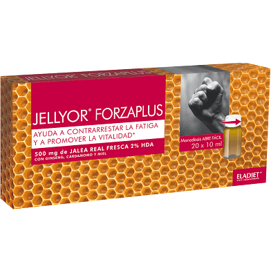 Jellyor Forzaplus 20 Viales | Eladiet - Dietetica Ferrer