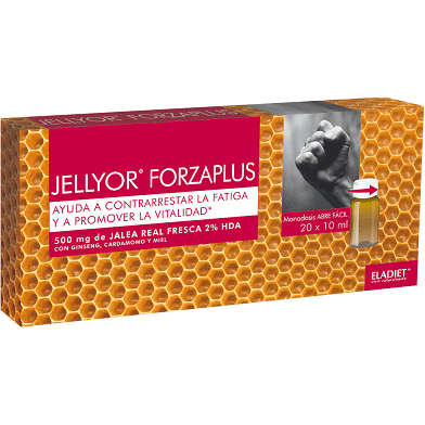 Jellyor Forzaplus 20 Viales | Eladiet - Dietetica Ferrer