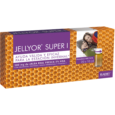 Jellyor Super I 20 Viales | Eladiet - Dietetica Ferrer