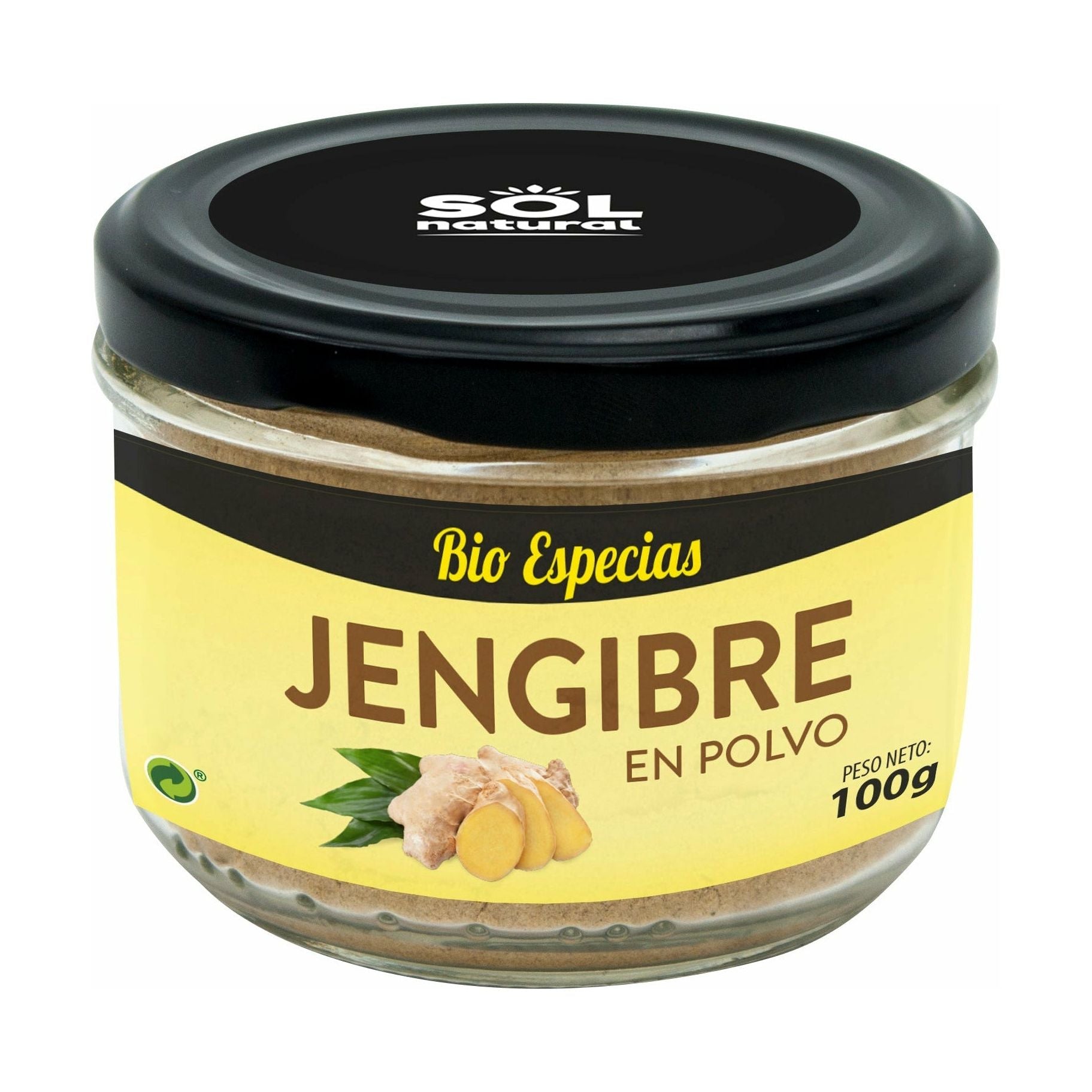 Jengibre En Polvo Bio 100 gr | Sol Natural - Dietetica Ferrer