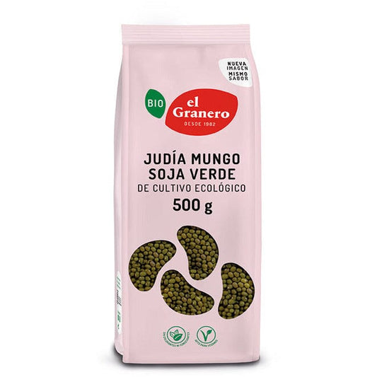 Judias Mungo Soja Verde Bio 500 gr | El Granero Integral - Dietetica Ferrer