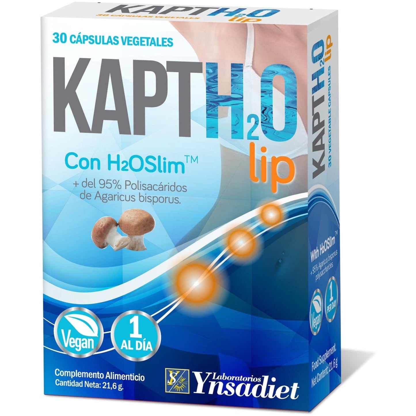 KaptH2O Lip 30 cápsulas | Ynsadiet - Dietetica Ferrer