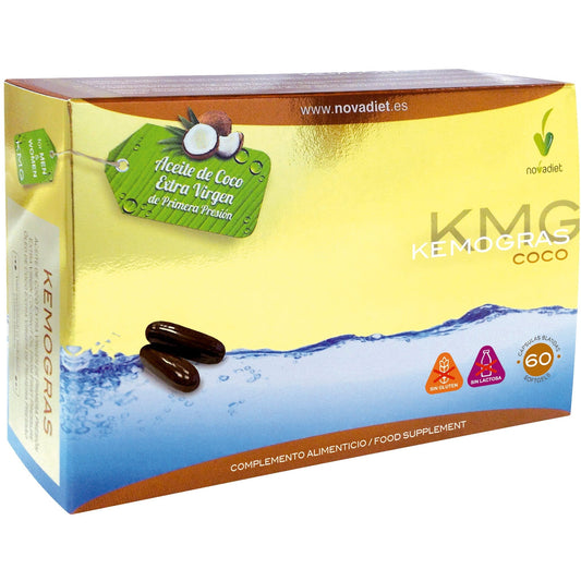 Kemogras Coco 60 cápsulas | Novadiet - Dietetica Ferrer