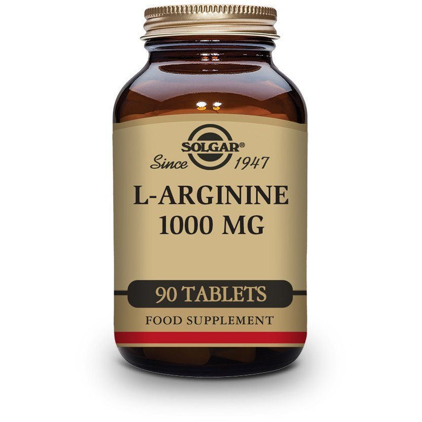 L Arginine 1000 Mg 90 Comprimidos | Solgar - Dietetica Ferrer