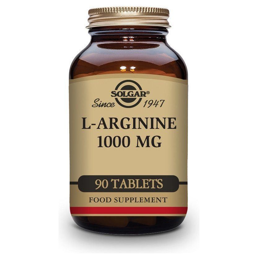 L Arginine 1000 Mg 90 Comprimidos | Solgar - Dietetica Ferrer