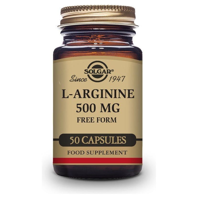 L Arginine 500 Mg 50 Capsulas | Solgar - Dietetica Ferrer