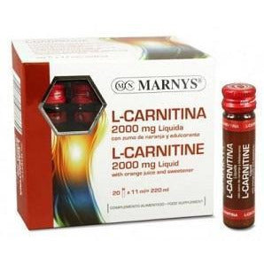 L Carnitina 2000 20 Viales | Marnys - Dietetica Ferrer