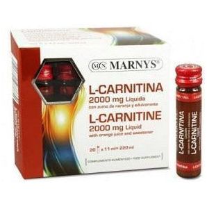 L Carnitina 2000 20 Viales | Marnys - Dietetica Ferrer