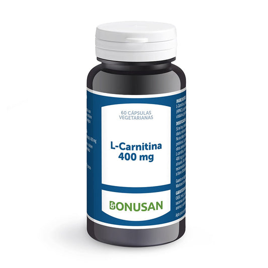L Carnitina 400 mg 60 Capsulas | Bonusan - Dietetica Ferrer