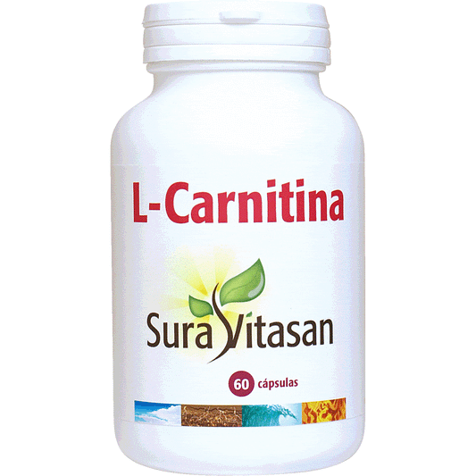 L-Carnitina 500mg 60 Capsulas | Sura Vitasan - Dietetica Ferrer