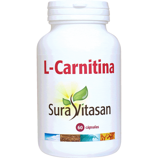 L-Carnitina 500mg 60 Capsulas | Sura Vitasan - Dietetica Ferrer