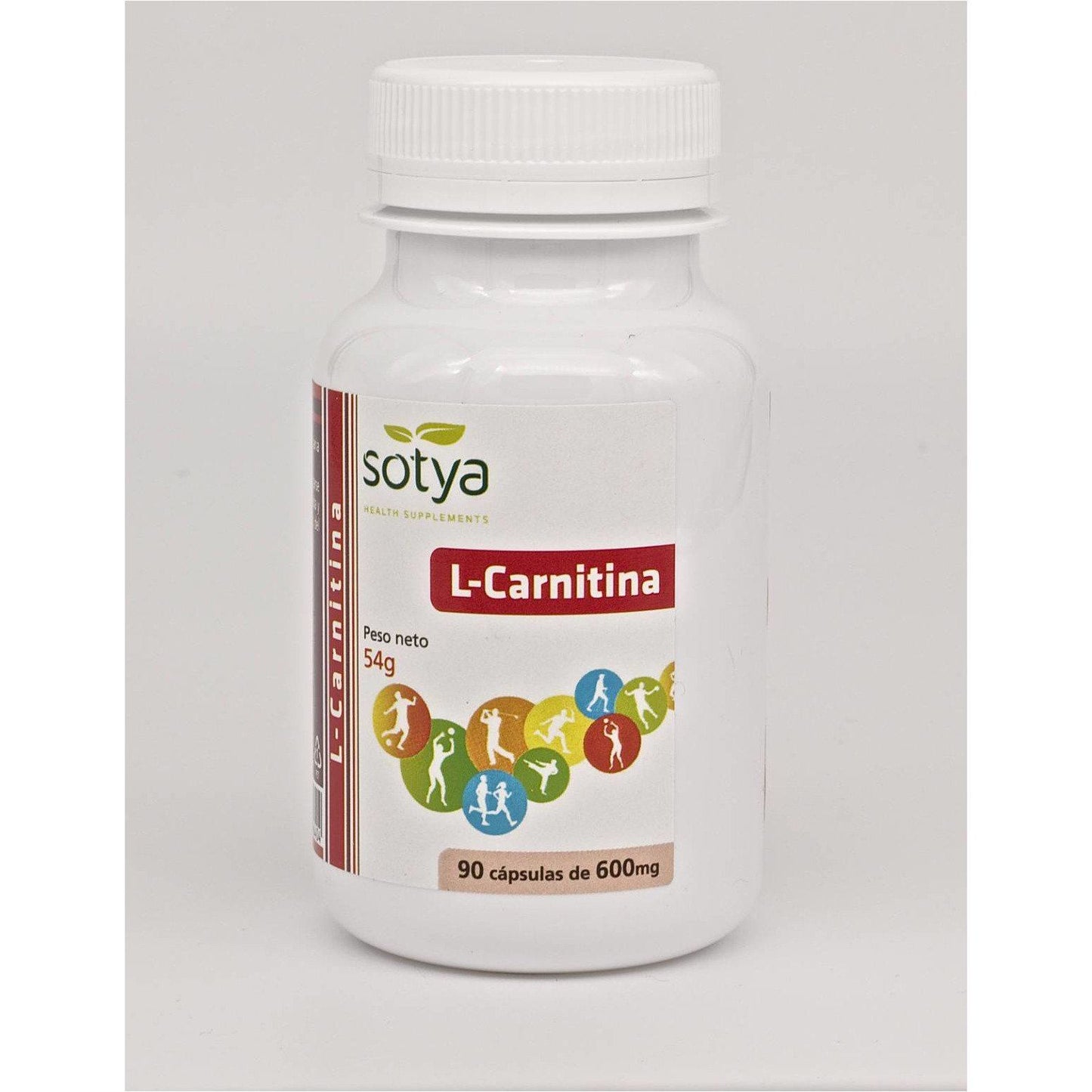 L Carnitina 600 mg 90 Capsulas | Sotya - Dietetica Ferrer