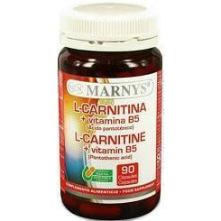 L Carnitina Vitamina B5 90 Capsulas | Marnys - Dietetica Ferrer