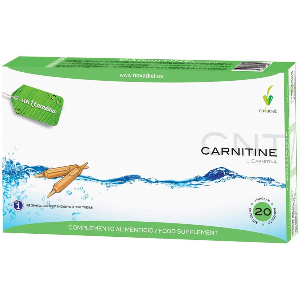 L-Carnitine 20 ampollas | Novadiet - Dietetica Ferrer
