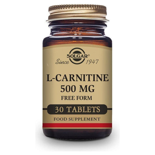L Carnitine 500 Mg 30 comprimidos | Solgar - Dietetica Ferrer