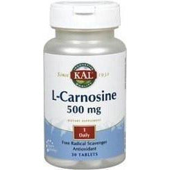 L-Carnosine 500 Mg 30 Comprimidos | Kal - Dietetica Ferrer