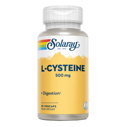 L Cysteine 500 Mg 30 Capsulas | Solaray - Dietetica Ferrer