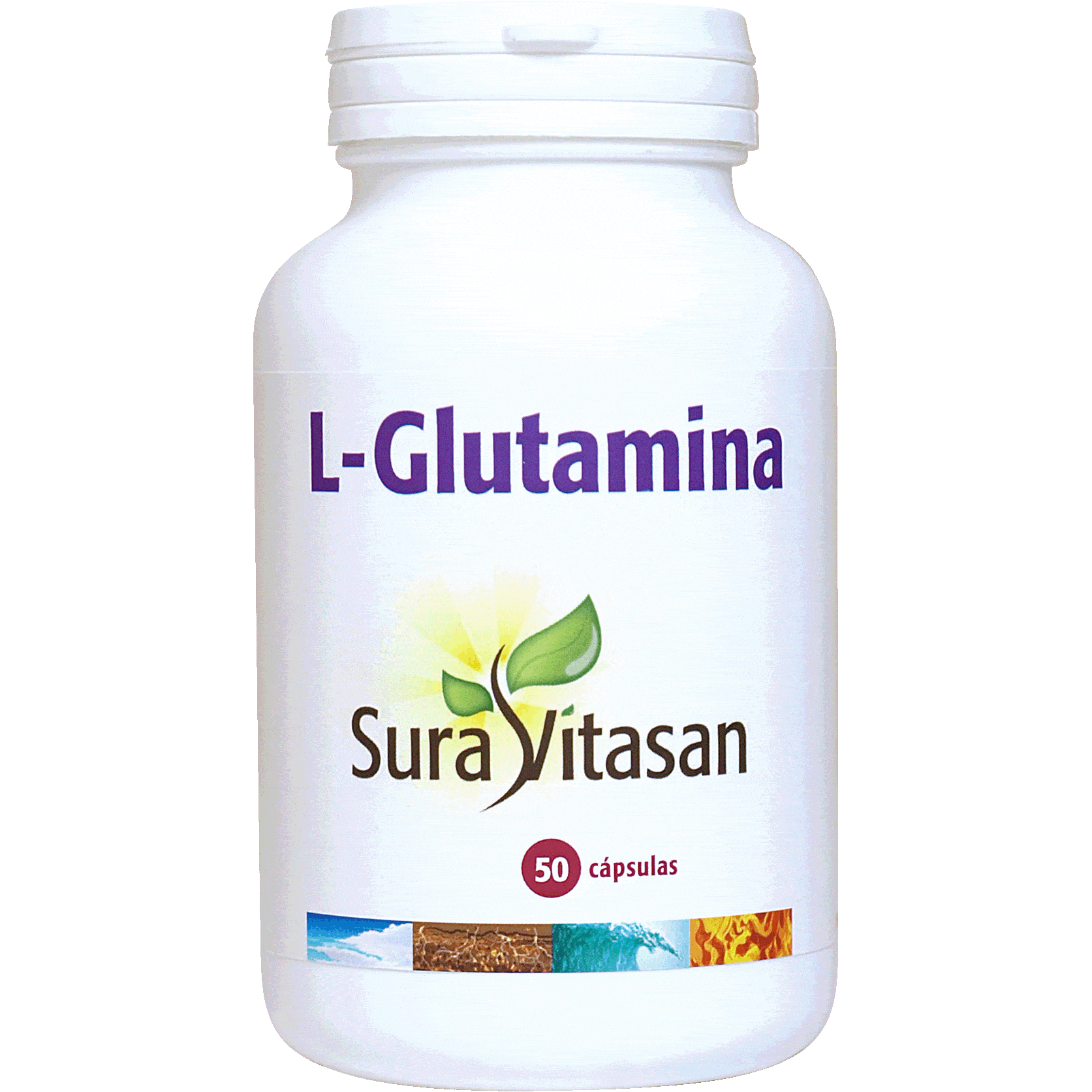 L-Glutamina 500mg 50 Capsulas | Sura Vitasan - Dietetica Ferrer