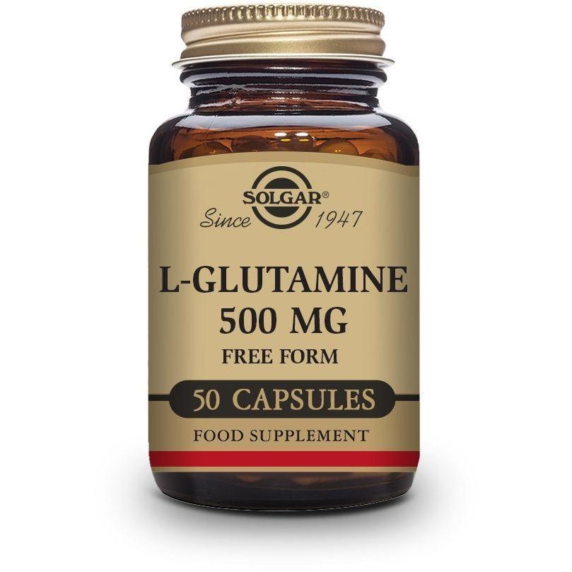 L Glutamina 500 Mg 50 Capsulas | Solgar - Dietetica Ferrer