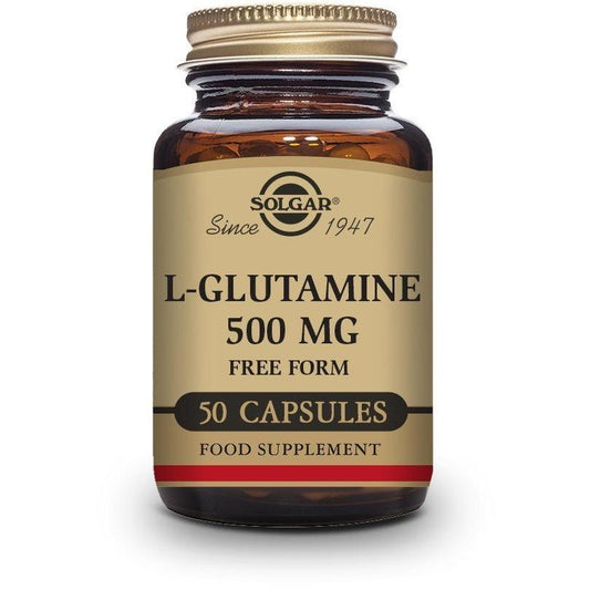 L Glutamina 500 Mg 50 Capsulas | Solgar - Dietetica Ferrer