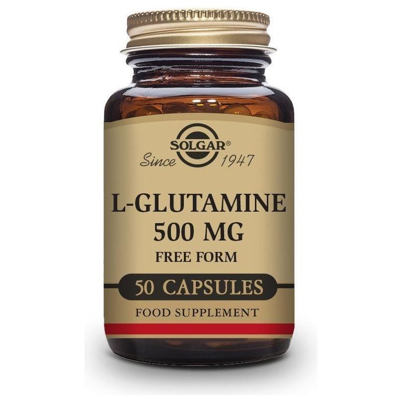 L Glutamina 500 Mg 50 Capsulas | Solgar - Dietetica Ferrer