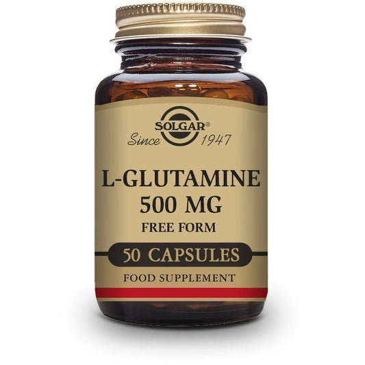 L Glutamine 500 Mg Capsulas | Solgar - Dietetica Ferrer
