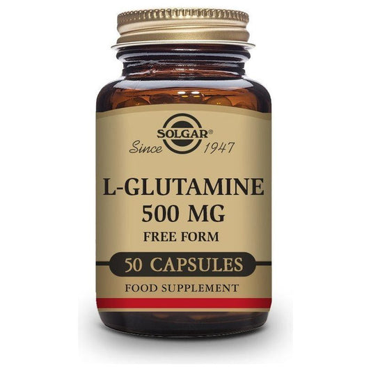 L Glutamine 500 Mg Capsulas | Solgar - Dietetica Ferrer