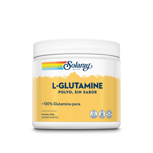 L-Glutamine Polvo 300 gr | Solaray - Dietetica Ferrer