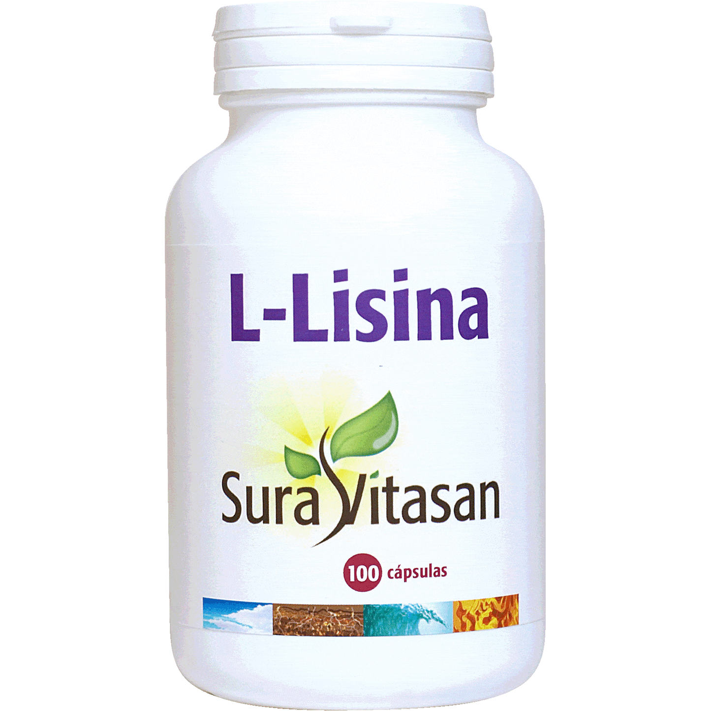 L-Lisina 500mg 100 Capsulas | Sura Vitasan - Dietetica Ferrer