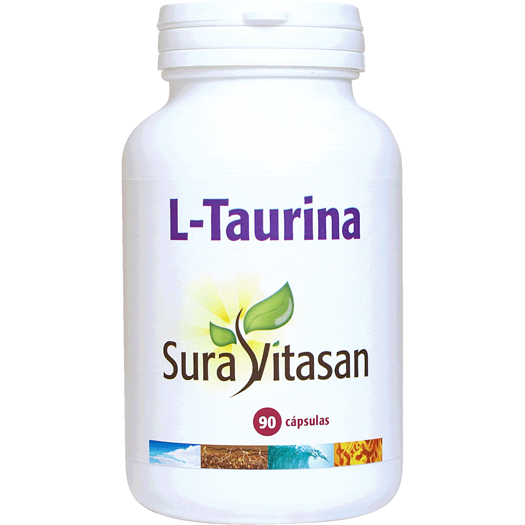 L-Taurina 500mg 90 Capsulas | Sura Vitasan - Dietetica Ferrer