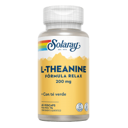 L Theanine 200 Mg 45 Capsulas | Solaray - Dietetica Ferrer