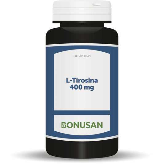 L-Tirosina 400 mg 60 Capsulas | Bonusan - Dietetica Ferrer
