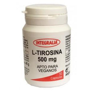 L-Tirosina 500 Mg 50 Capsulas | Integralia - Dietetica Ferrer