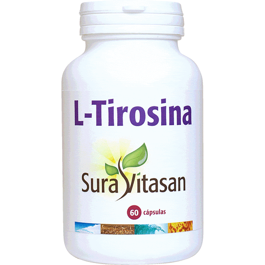 L-Tirosina 500mg 50 Capsulas | Sura Vitasan - Dietetica Ferrer