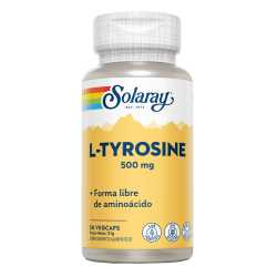 L Tyrosine 500 Mg 50 Capsulas | Solaray - Dietetica Ferrer