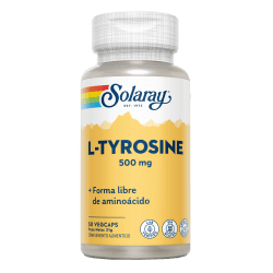 L Tyrosine 500 Mg 50 Capsulas | Solaray - Dietetica Ferrer