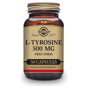 L Tyrosine 500 Mg 50 Capsulas | Solgar - Dietetica Ferrer