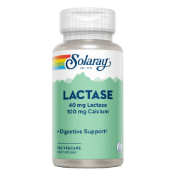 Lactase 40 mg 100 Capsulas | Solaray - Dietetica Ferrer