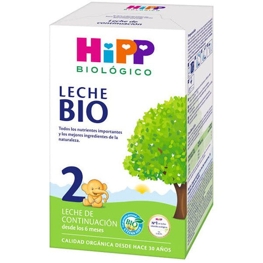 Leche 2 de continuación 600 gr | HIPP - Dietetica Ferrer