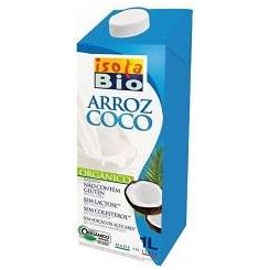 Bebida de Arroz y Coco Bio 1 litro | Isola Bio - Dietetica Ferrer